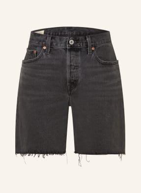 Levi's Szorty Jeansowe schwarz