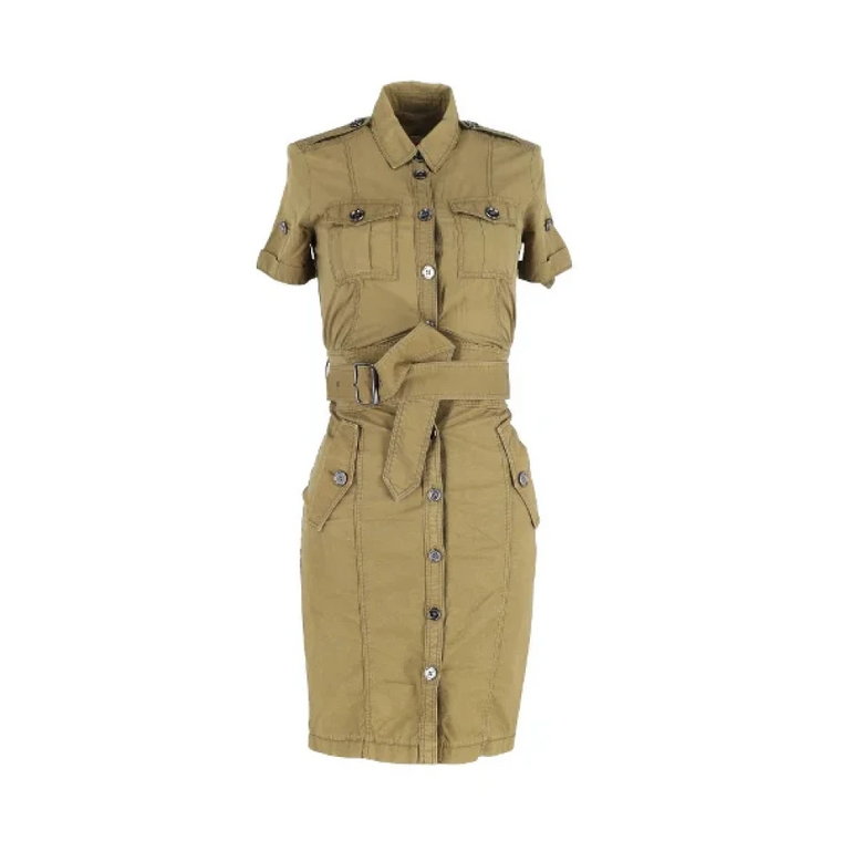 Pre-owned Cotton dresses Burberry Vintage