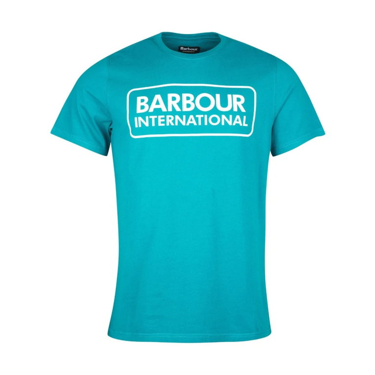 Duży T-shirt z logo Barbour