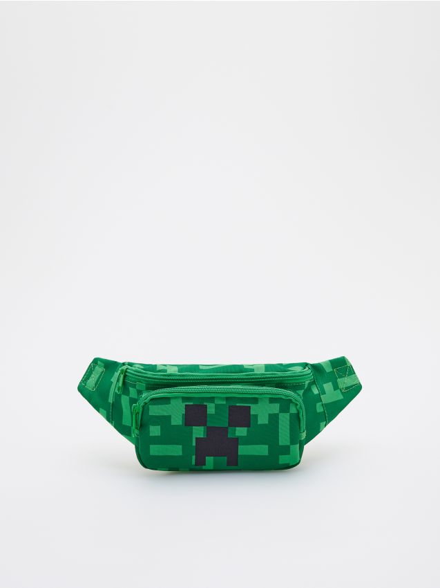 Reserved - Saszetka Minecraft - zielony