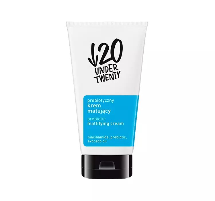 UNDER TWENTY ANTI ACNE CARE PREBIOTYCZNY KREM MATUJĄCY DO TWARZY NA DZIEŃ 50ML