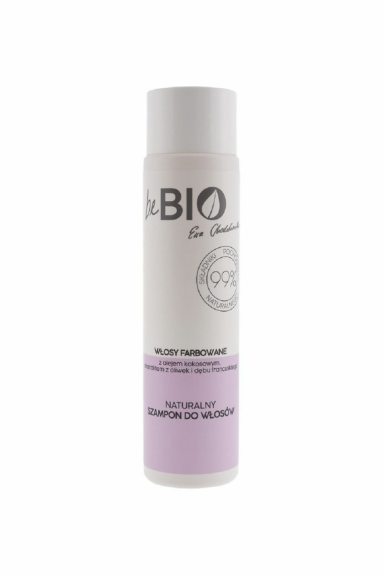 beBIO naturalny szampon do włosów farbowanych 300ml