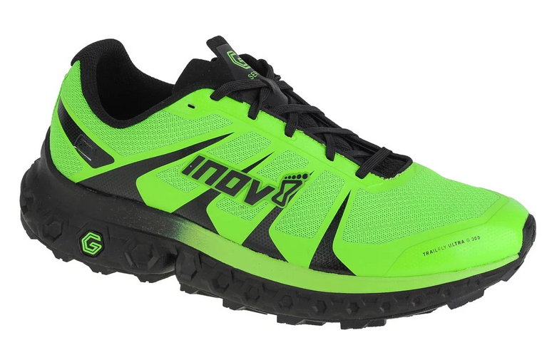 Inov-8 Trailfly Ultra G 300 Max 000977-GNBK-S-01, Męskie, Zielone, buty do biegania, tkanina, rozmiar: 41,5