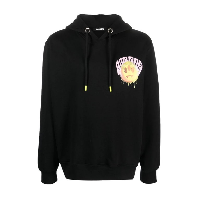 Nadrukowany hoodie dla nowoczesnego mężczyzny Barrow