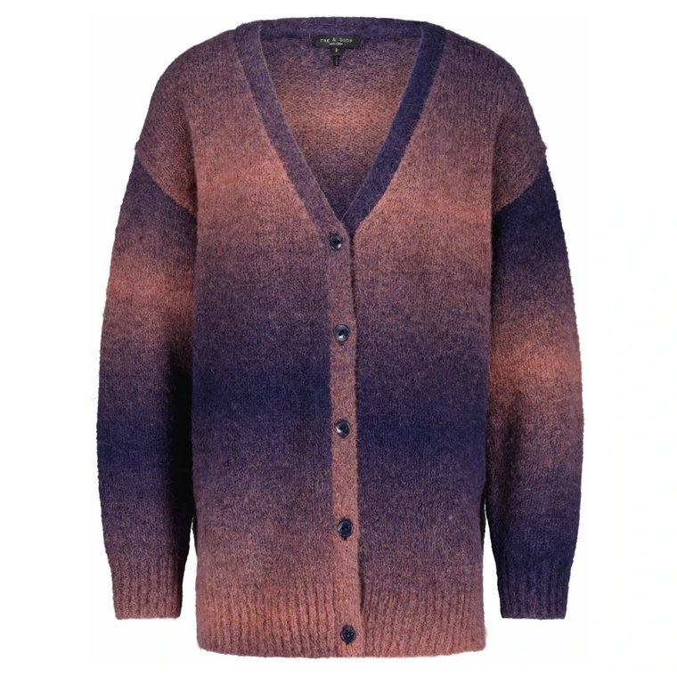 Modny Oversized Sweter z Alpaki Rag & Bone