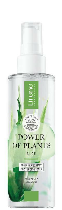 Lirene Power Of Plants Aloes Tonik nawilżający 200ml