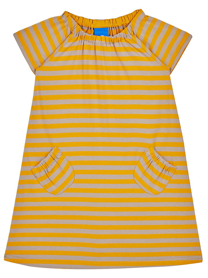 finkid Sukienka "Marja" w kolorze żółtym