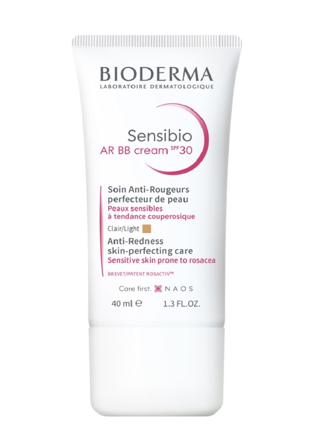 BIODERMA SENSIBIO AR BB CREAM SPF30 Krem BB do skóry z prob.naczn.