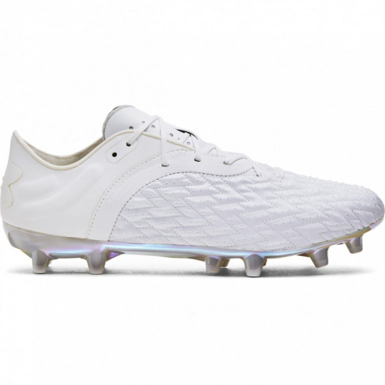 Męskie buty do piłki nożnej Under Armour UA Clone Magnetico Pro2.0 FG - białe