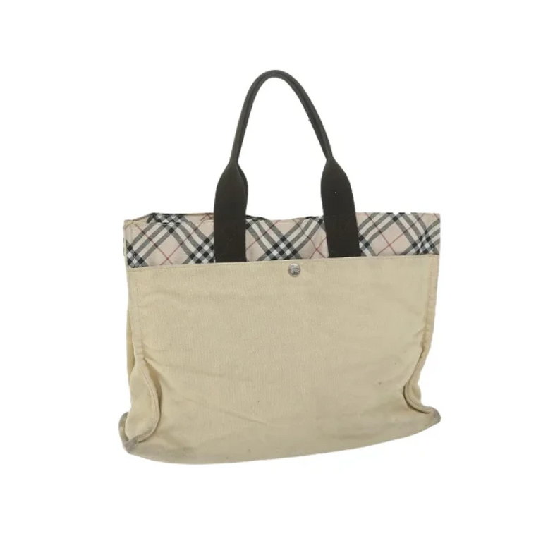 Pre-owned Cotton totes Burberry Vintage