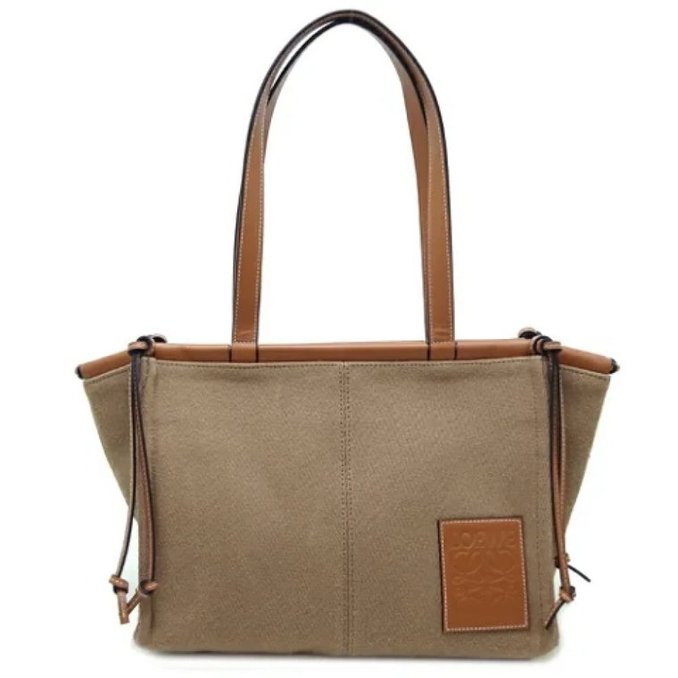 Pre-owned Canvas shoulder-bags Loewe Pre-owned