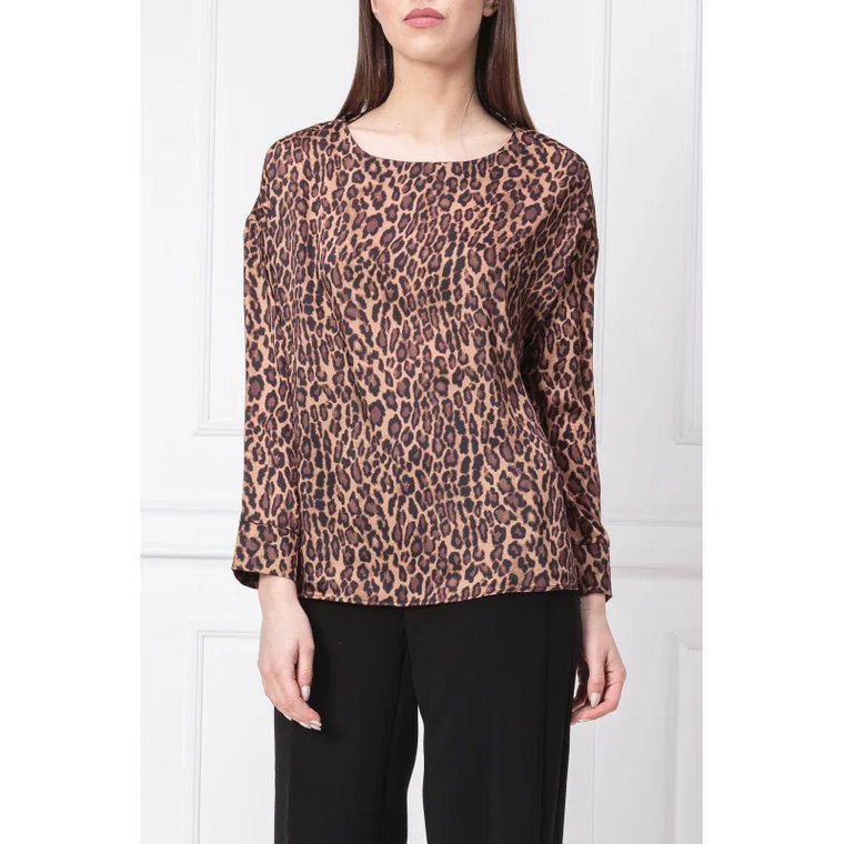 NA-KD Bluzka Leopard | Relaxed fit