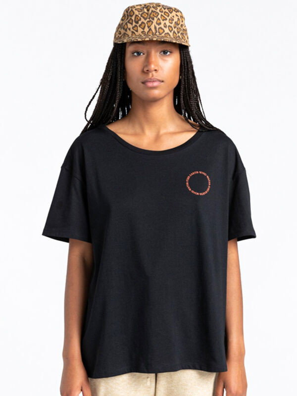 Element EXLEY FLINT BLACK t-shirt damski - S