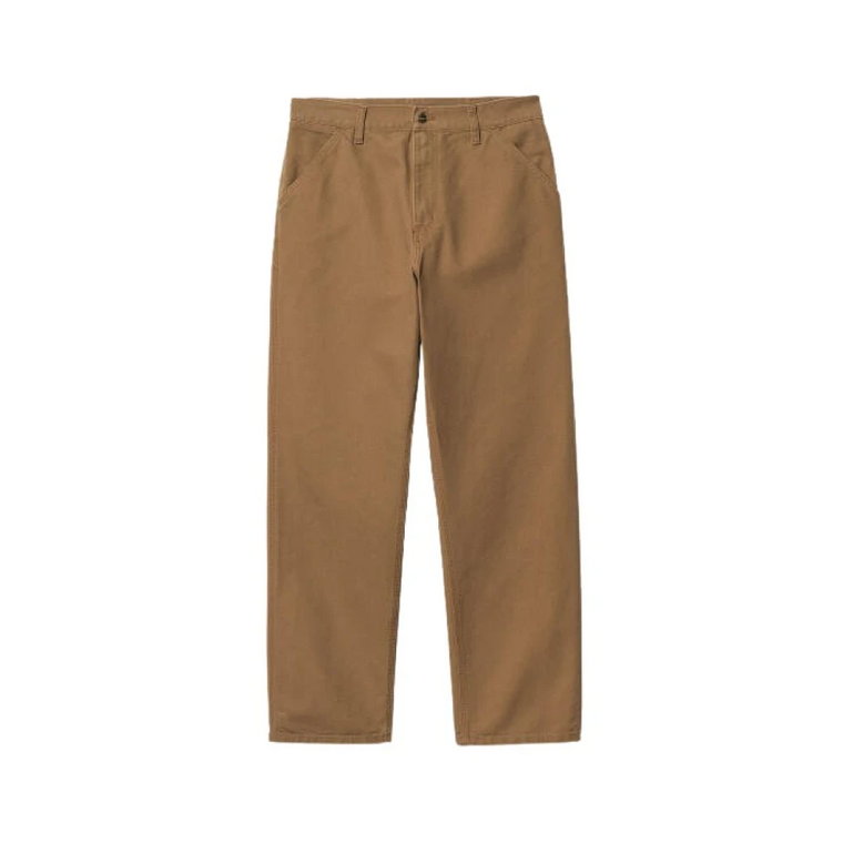 Spodnie męskie Carhartt WIP Simple Spodnie I031220 Hamilton Brown 34 Carhartt Wip
