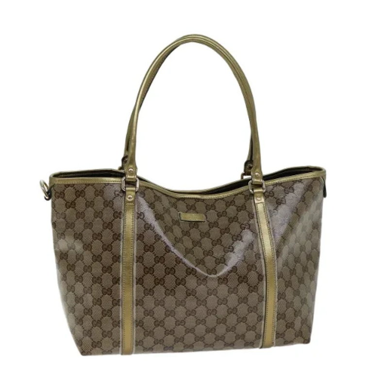 Pre-owned Canvas totes Gucci Vintage