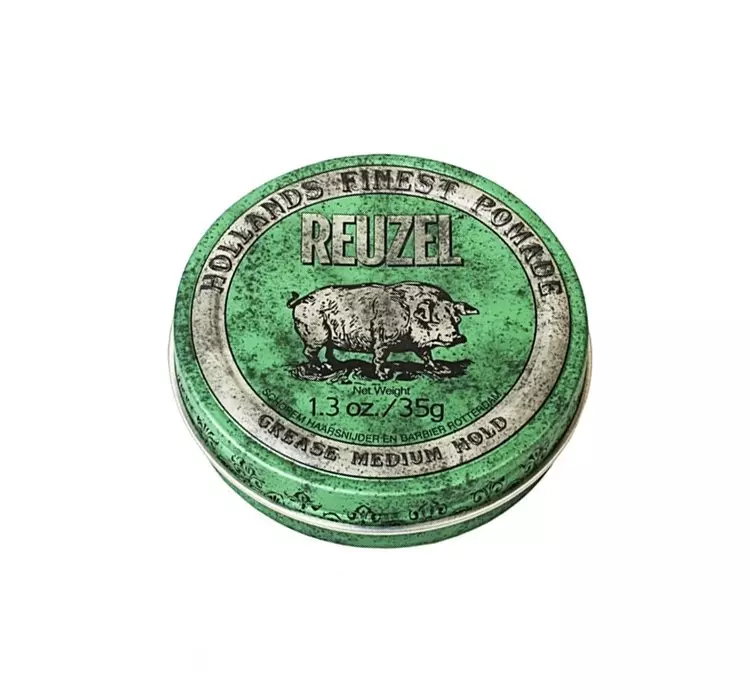 REUZEL GREEN GREASE MEDIUM HOLD POMADA DO WŁOSÓW 35G