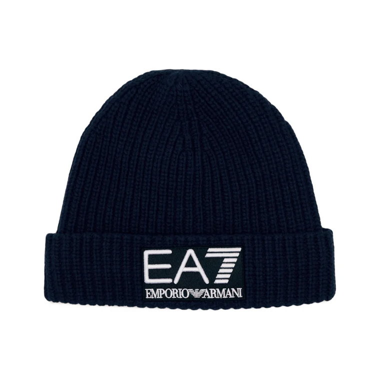 EA7 Wełniana czapka