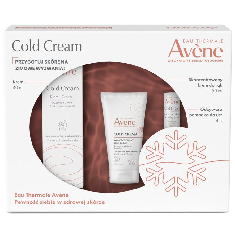 Avene Cold Cream Zestaw odżywczych dermokosmetyków