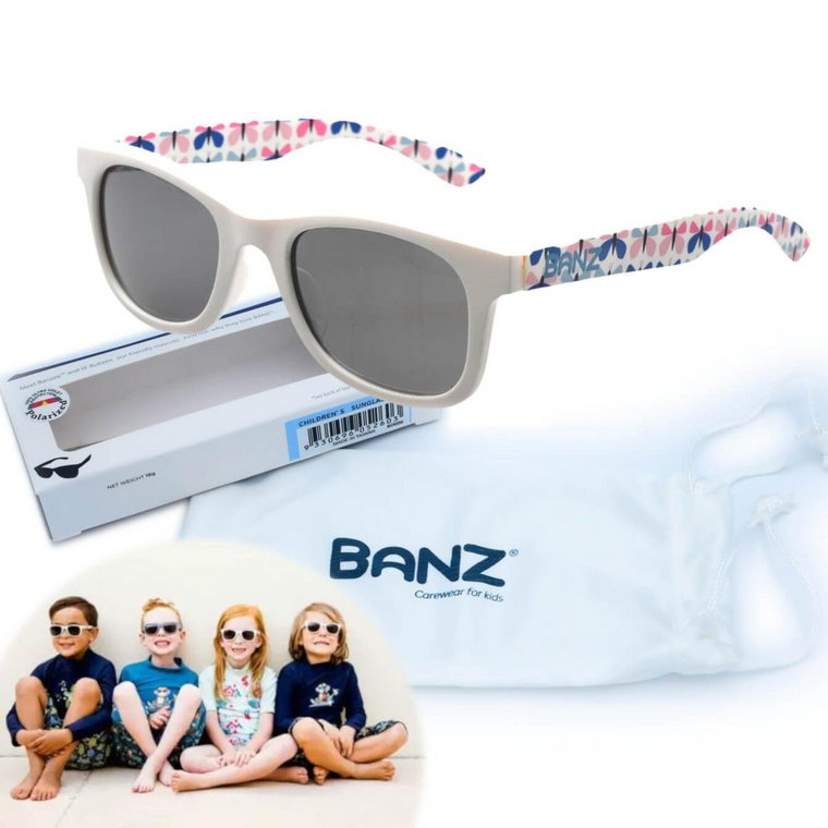 Okulary przeciwsłoneczne dzieci 2-5lat UV400 BANZ Kidz Banz