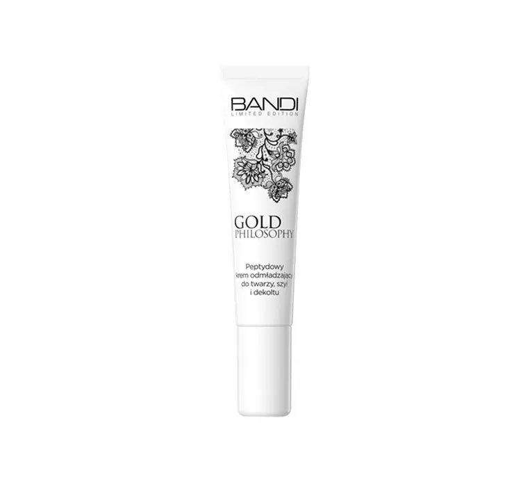 BANDI PROFESSIONAL GOLD PHILOSOPHY PEPTYDOWY KREM ODMŁADZAJĄCY DO TWARZY SZYI I DEKOLTU 14ML