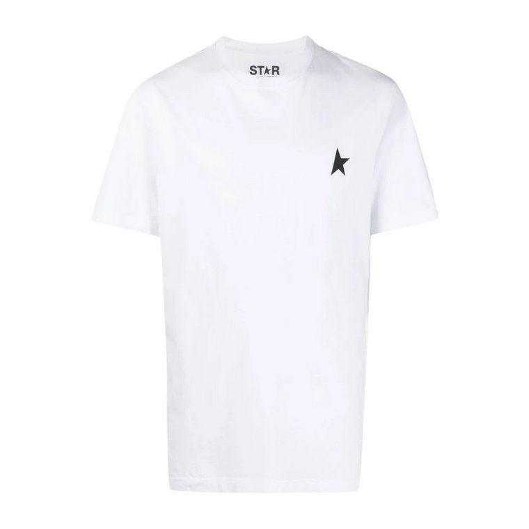 Białe T-shirty i Pola One Star Golden Goose