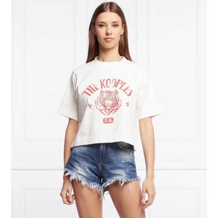 The Kooples T-shirt | Cropped Fit