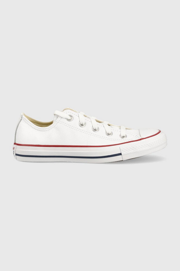 Converse - Tenisówki skórzane Chuck Taylor All Star C132173-WHITE