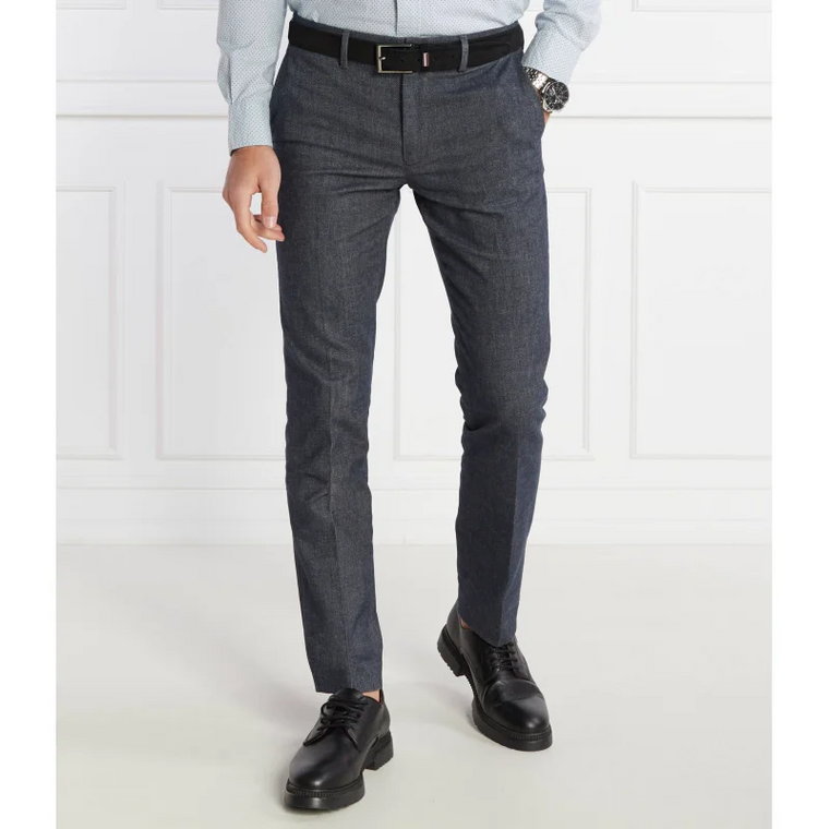 Tommy Hilfiger Spodnie chino DENTON BRUSHED SOLID | Slim Fit