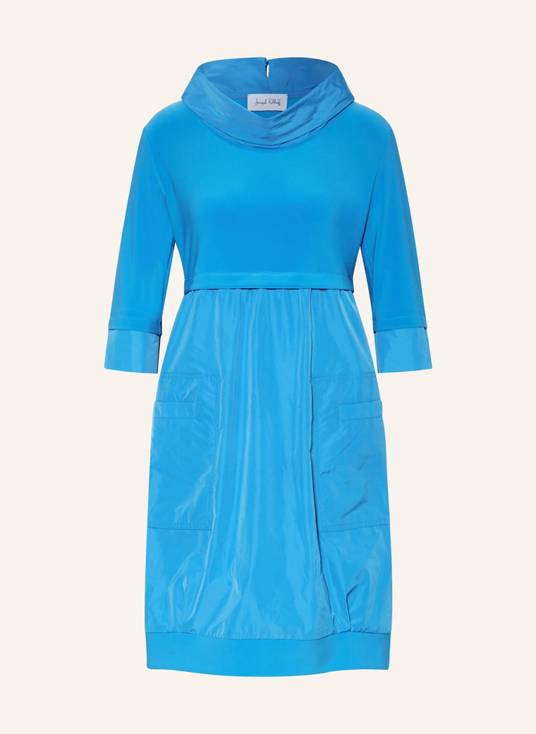 Joseph Ribkoff Sukienka Z Mieszanki Materiałów blau