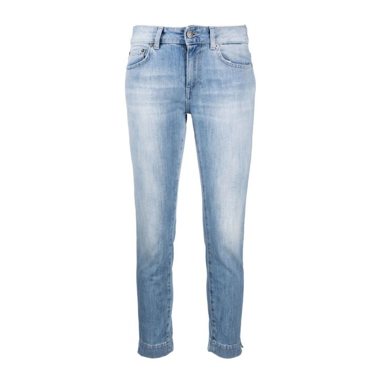 Slim Fit Stonewashed Jeans Dondup