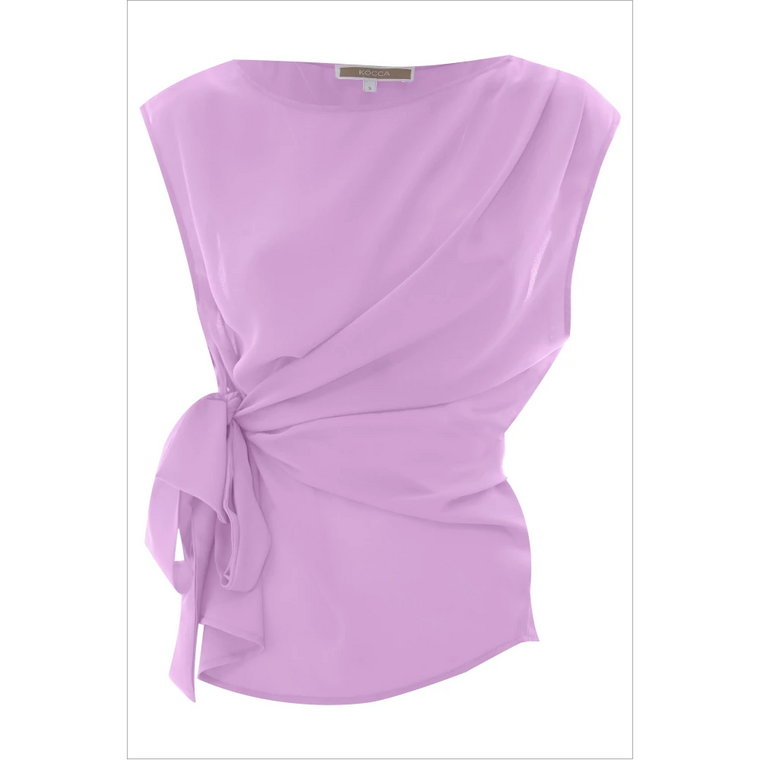 Blouse with a bow on the side Kocca