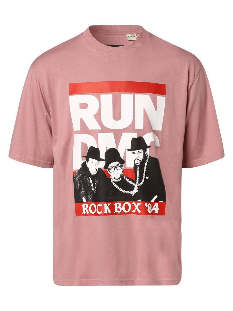 Redefined Rebel - T-shirt męski  RRKyng, różowy