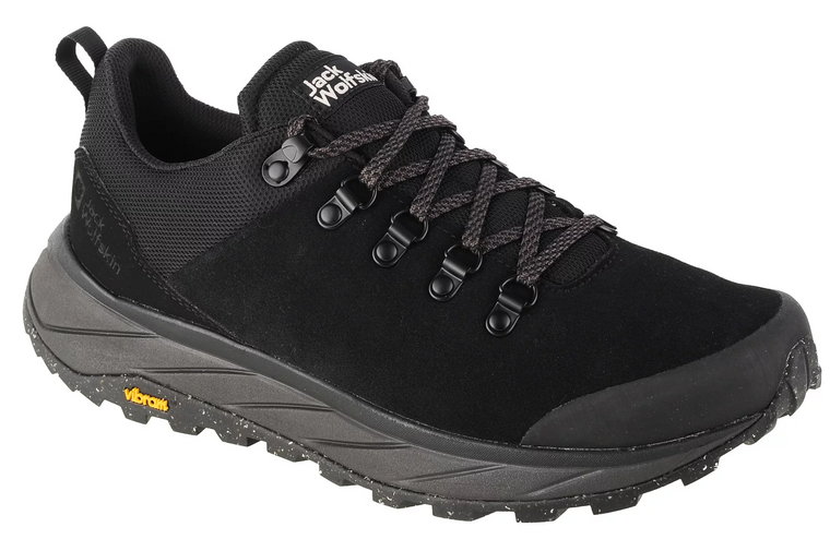 Jack Wolfskin Terraventure Urban Low M 4055381-6000, Męskie, Czarne, buty sneakers, skóra zamszowa, rozmiar: 41