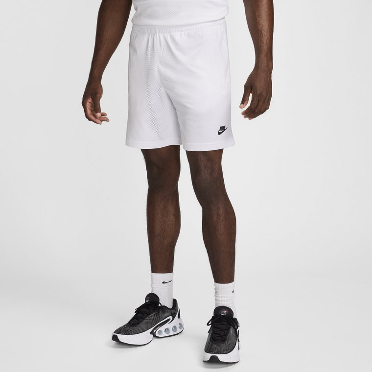 Męskie spodenki z siateczki Dri-FIT Nike Sportswear - Biel