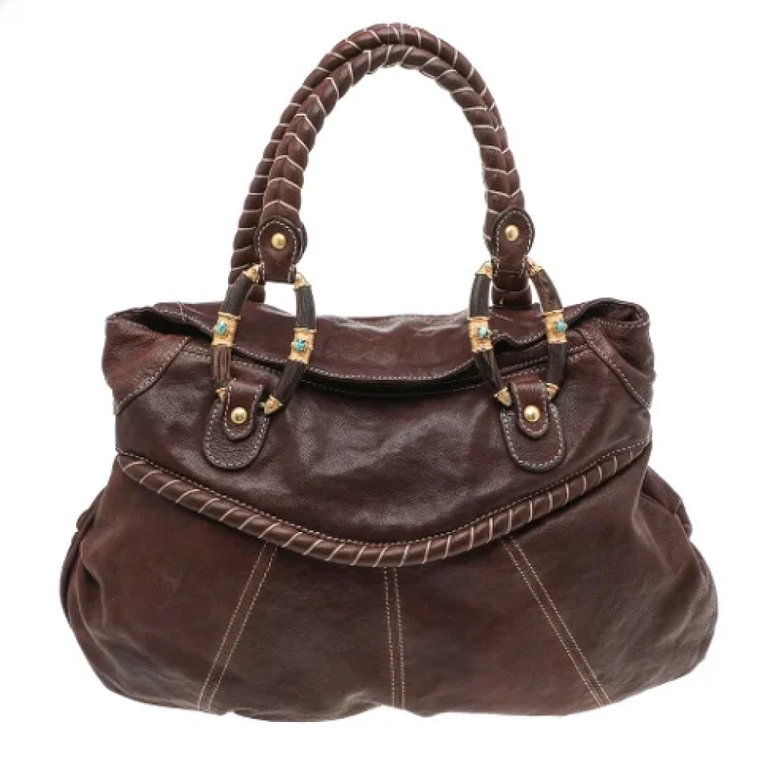 Pre-owned Leather shoulder-bags Valentino Vintage