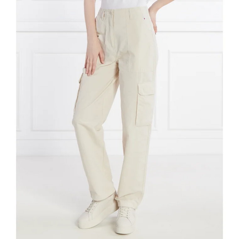 Tommy Jeans Spodnie cargo TJW HARPER HR CARGO PANT | Tapered fit