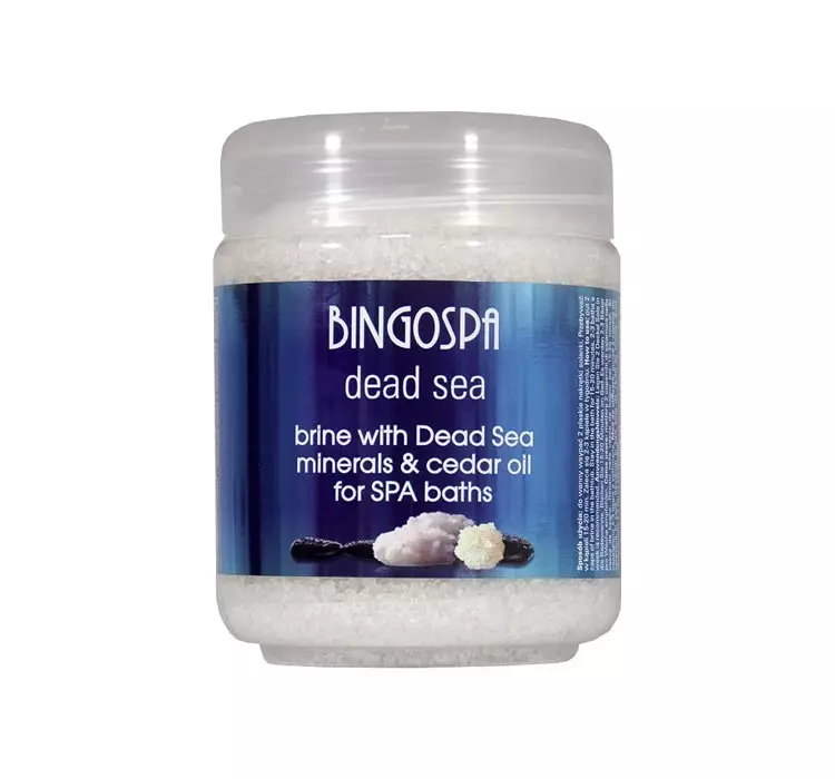 BINGOSPA DEAD SEA SOLANKA DO KĄPIELI SPA 550G