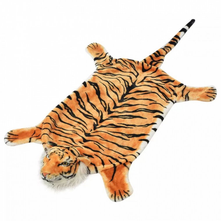 Pluszowy dywanik - tygrys, 144 cm, brązowy kod: V-80168