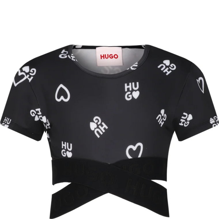 HUGO KIDS Bluzka | Cropped Fit