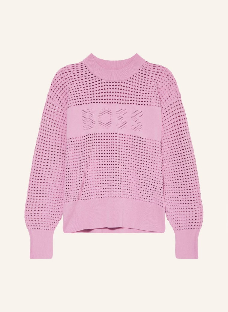 Boss Sweter Fhein lila