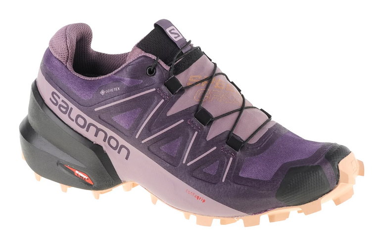 Salomon Speedcross 5 GTX W 416129, Damskie, Fioletowe, buty do biegania, tkanina, rozmiar: 36