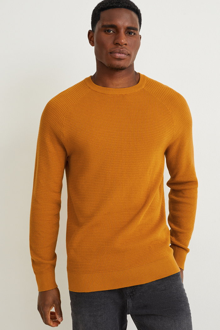 C&A Sweter, żółty, Rozmiar: L