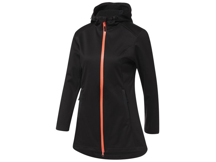 Rocktrail Płaszcz damski softshell (Czarny, L (44/46))