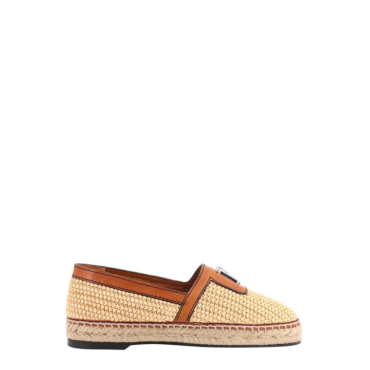 Beige Rafia Espadrilles Ss23 Dsquared2