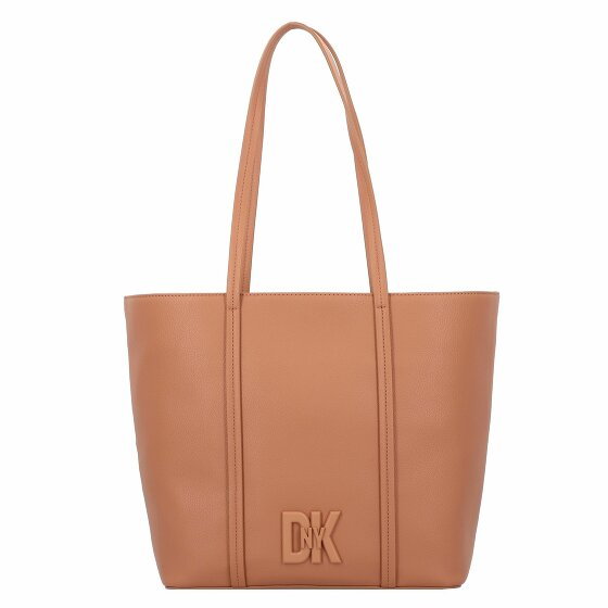 DKNY Seventh Avenue Shopper Bag Skórzany 30 cm caramel