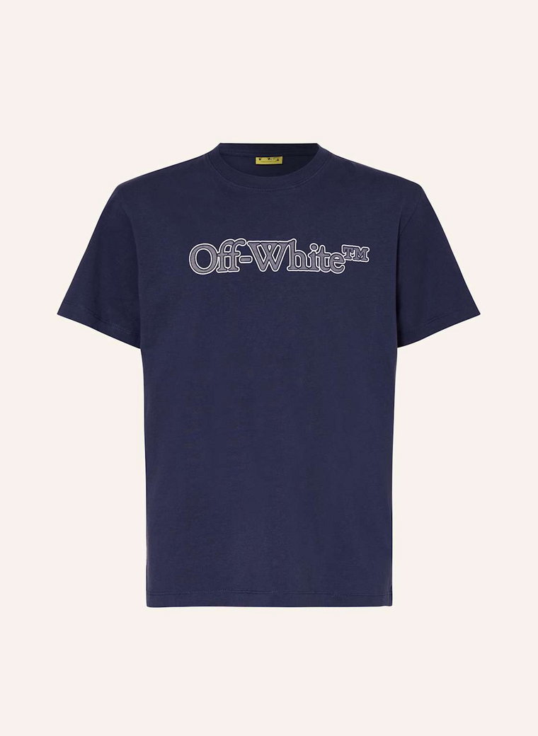 Off-White T-Shirt blau