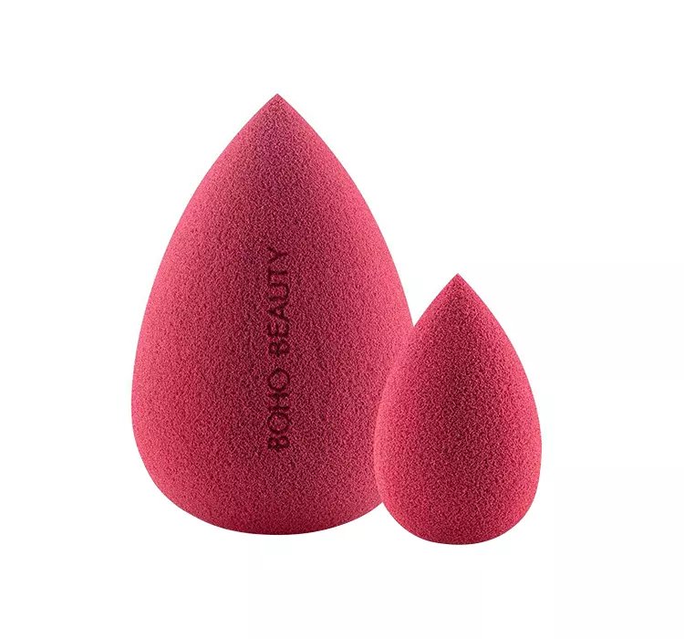 BOHO BEAUTY ZESTAW GĄBECZEK DO MAKIJAŻU BERRY REGULAR I BERRY MINI