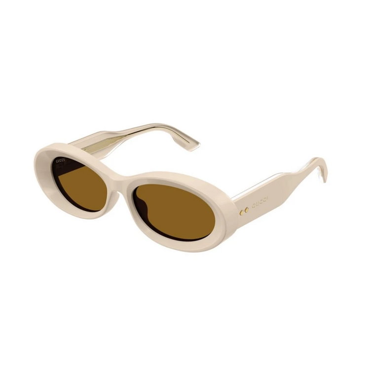 Beige Brown Okulary przeciwsłoneczne Gg1527S 004 Gucci