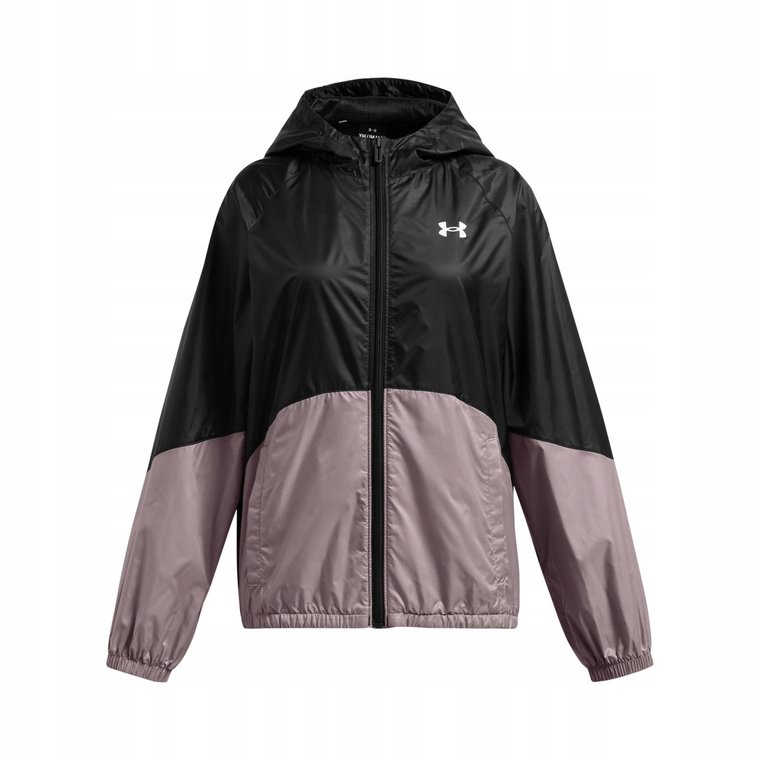 Dziewczęca kurtka wiatrówka Under Armour Ua Sport Windbreaker Jkt czarn