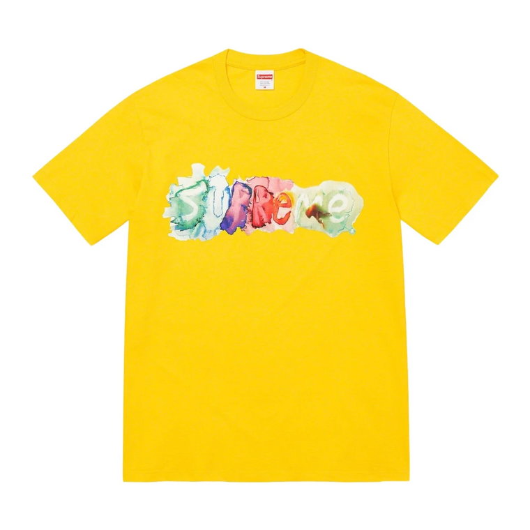 Koszulka Watercolor Żółta Limitowana Edycja Supreme